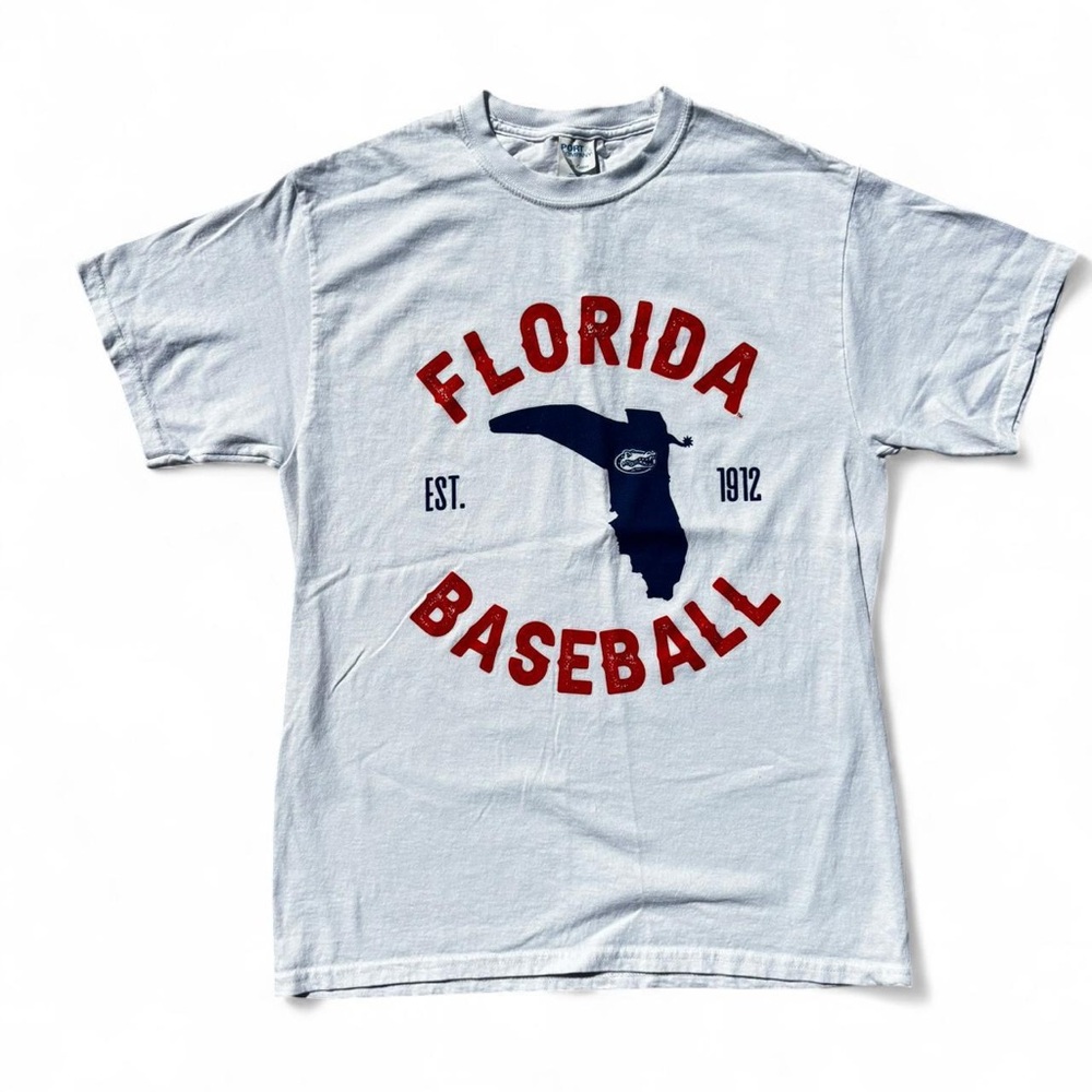 Florida Baseball White Tee